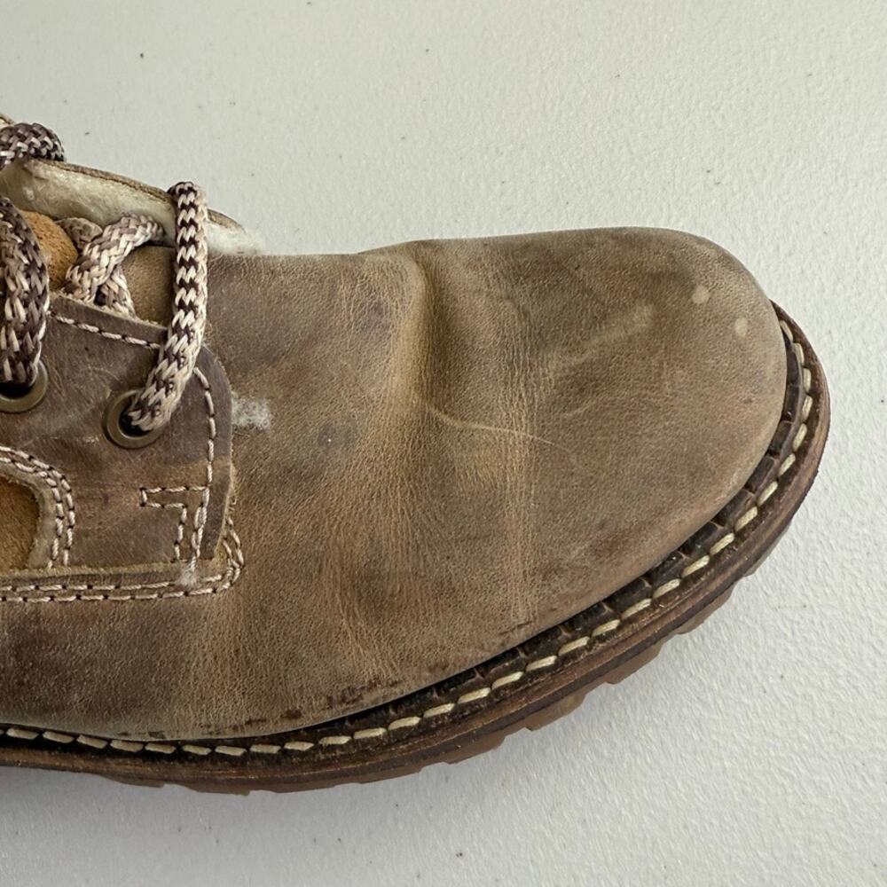 Bos. & Co. Brown Tan Heeled Boots - Picture 6 of 10